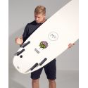 Planche De Surf En Mousse MF Supersoft Quad White 7'6