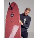 Planche De Surf En Mousse MF Softboards Sugar Glider Merlot 7'6