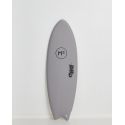 Planche De Surf En Mousse DHD Twin Grey FCSII 3F 6'0 35L
