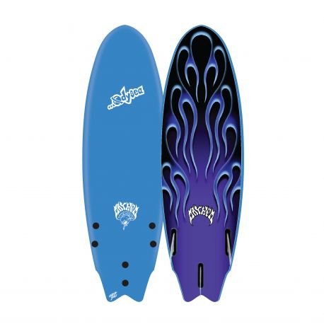 Catchsurf Odysea X Lost 6'5 Rounded Nose Fish TRI-FIN Blue