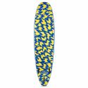 Planche De Surf en Mousse Qraft Log Psy Rock 7'6 Yellow