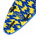 Planche De Surf en Mousse Qraft Log Psy Rock 7'6 Yellow