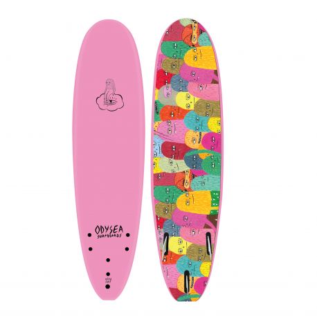 Planche De Surf En Mousse Catchsurf Odysea Log-Evan Rossel 8'0 Baby Pink 