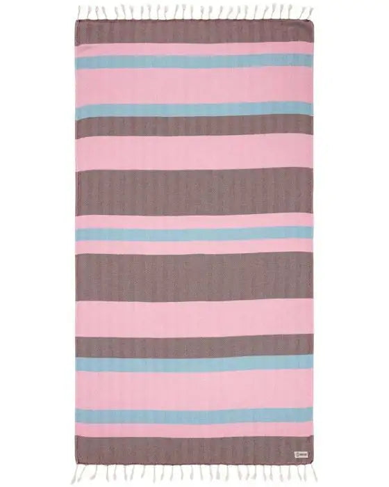 BEACH TOWEL SAND CLOUD Folly Stripe