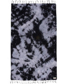 BEACH TOWEL SAND CLOUD Black Acid Wash