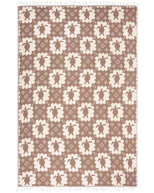 BEACH TOWEL SAND CLOUD Caretta Turtle Blanket