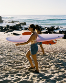 Planche de surf en mousse MF x Laura Sugar Glider Super Soft 6'6 - Pink/Clay