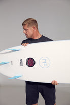 Planche De Surf En Mousse MF Beastie Sky Blue Futures 7'0 50,05L