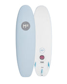 Planche De Surf En Mousse MF Beastie Sky Blue Futures 7'6 57,51L