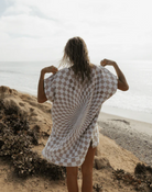 poncho SAND CLOUD Checkster Cover Up