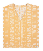 poncho SAND CLOUD Adobe Mudcloth Cover Up Sunflower