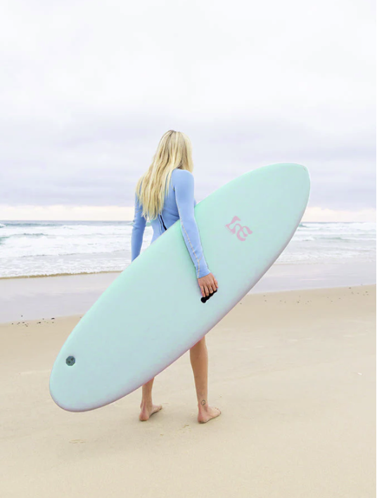 Planche de surf en mousse MF x Laura Sugar Glider Super Soft 7'6