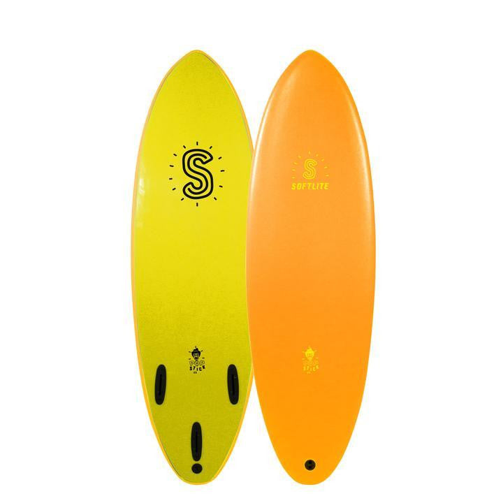 PLANCHE DE SURF EN MOUSSE SOFTLITE POP STICK PURPLE 6'0