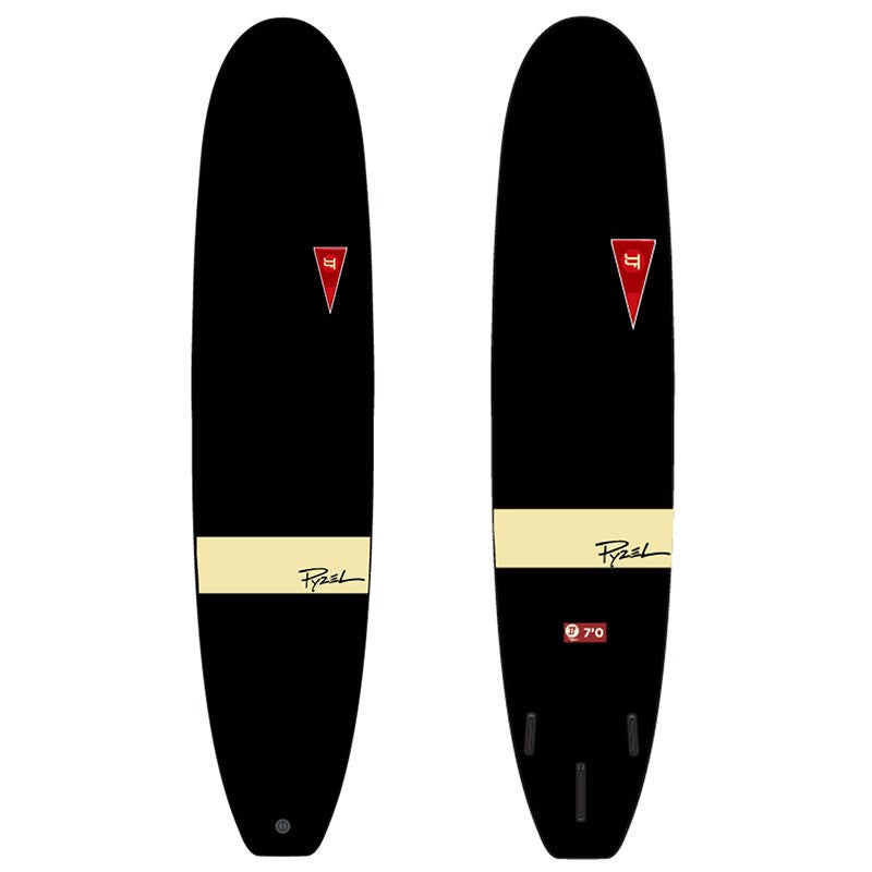 PYZEL JJF SOFT TOP LOG 7'0 ミッドレングス JJF PYZEL Log 7'0 Black – Softboard Center