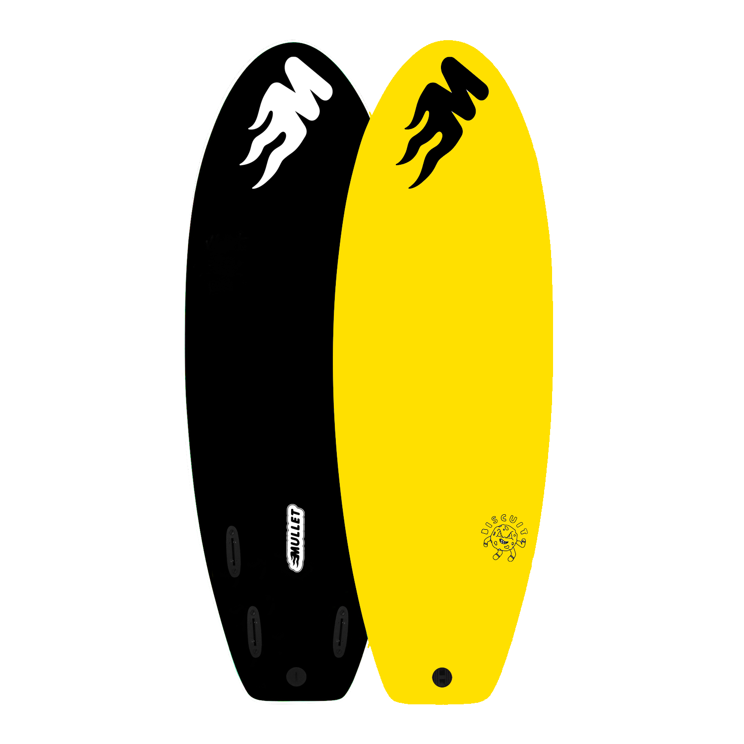 Planche de surf en mousse Mullet Biscuit 5'4