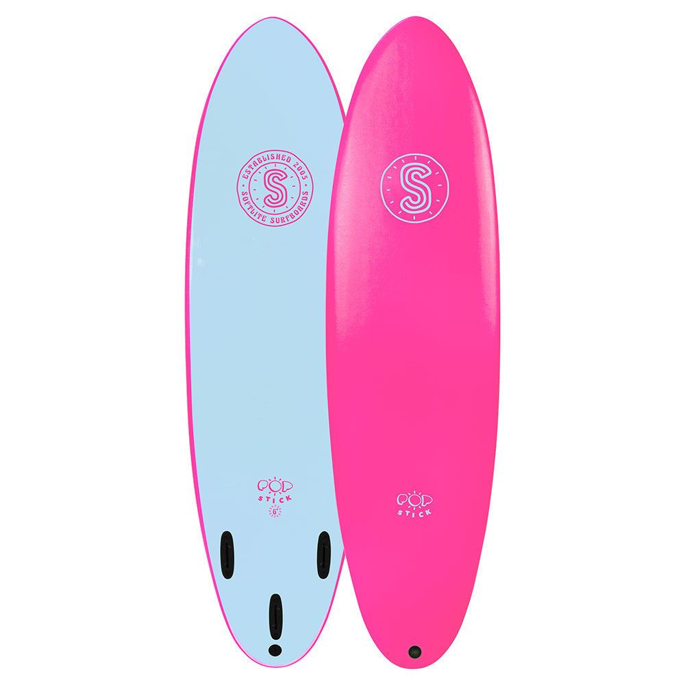 Planche de Surf en Mousse Softlite Pop Stick 8'0 - Softboard Center