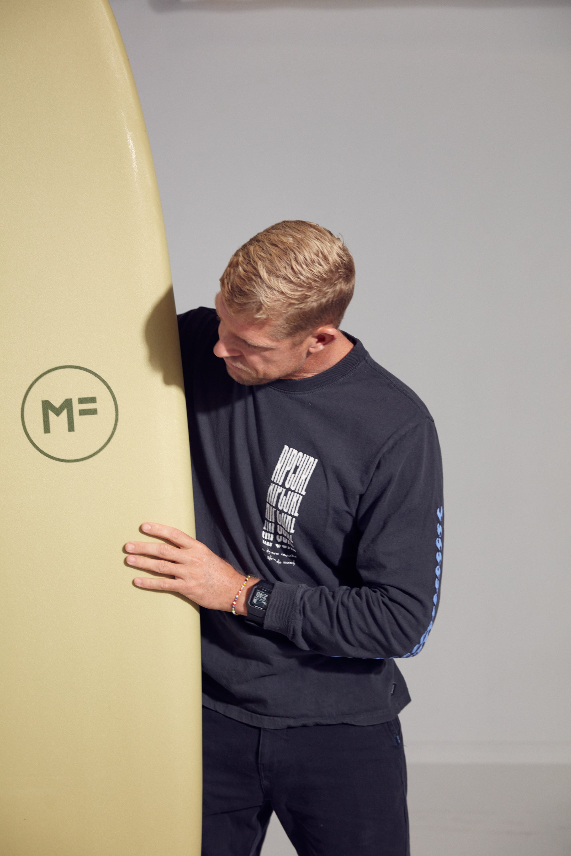 Planche De Surf En Mousse MF Softboards Twin Town Soy 7'6