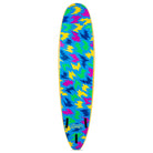 Planche De Surf en Mousse Qraft Log Psy Rock 7'6 Yellow