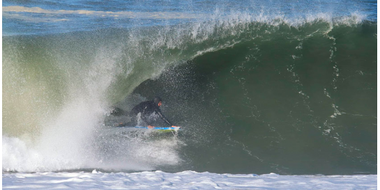 Samuel Amoyal, le nouveau rider Softboard Center a passé la Mullet Surf Fresh bean sur le banc de test